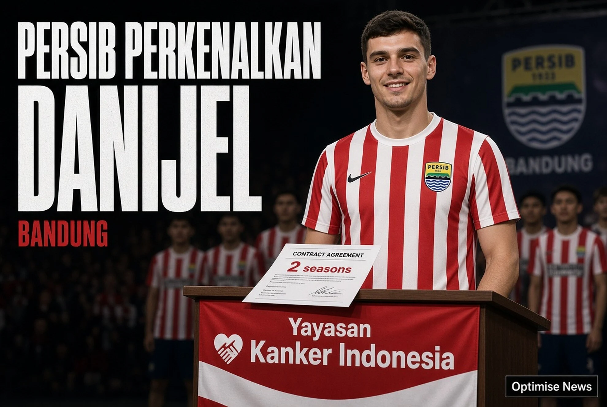 Persib Perkenalkan Danijel Loncar di Acara YKI: 2 Musim