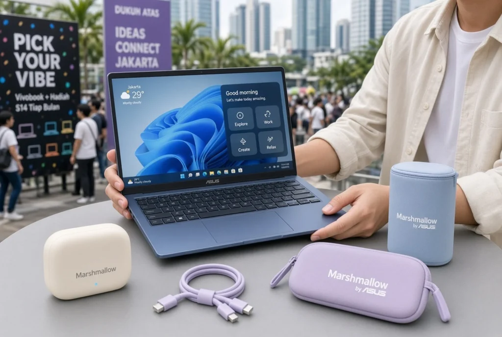 Tiga Varian Laptop Vivobook yang Bisa Dicoba Langsung