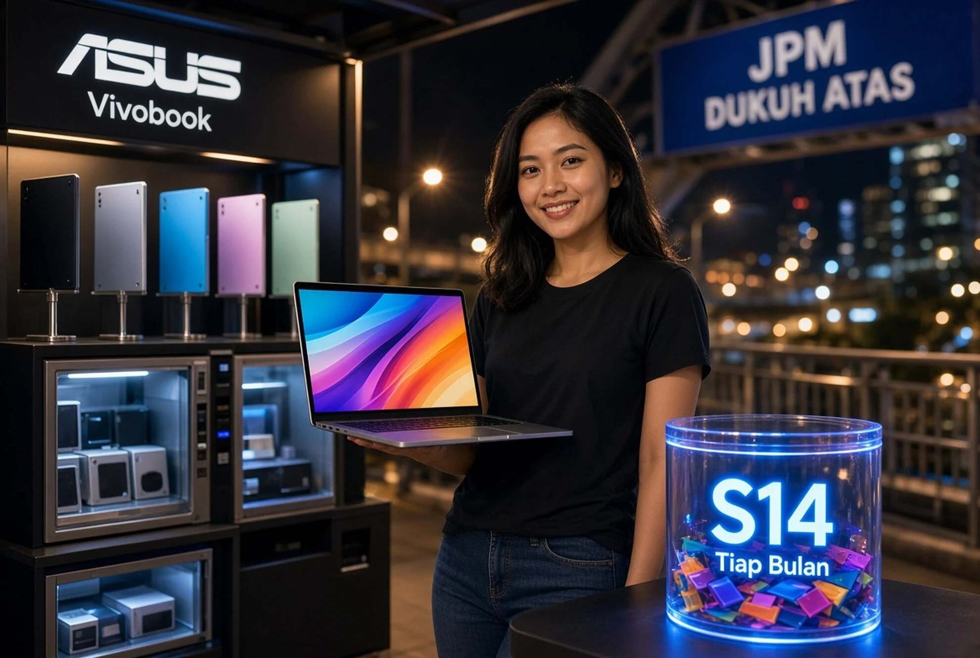 Pick Your Vibe: Enam Warna Laptop Vivobook + Hadiah S14 Tiap Bulan