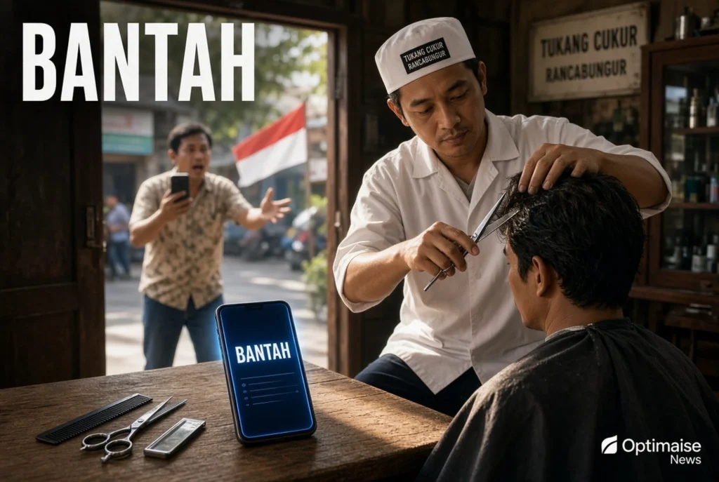Pihak Cekcok Bendera Bukan Pegawai Kecamatan, Camat Rancabungur Bantah