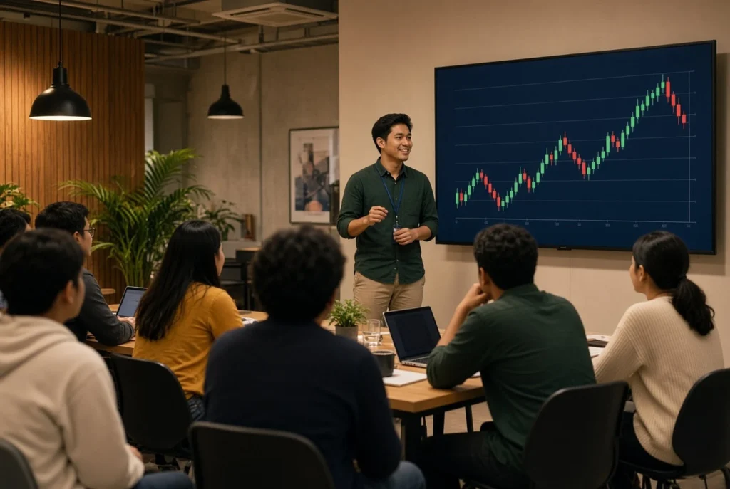 Isi sesi risiko, keamanan, dan fitur investasi terukur