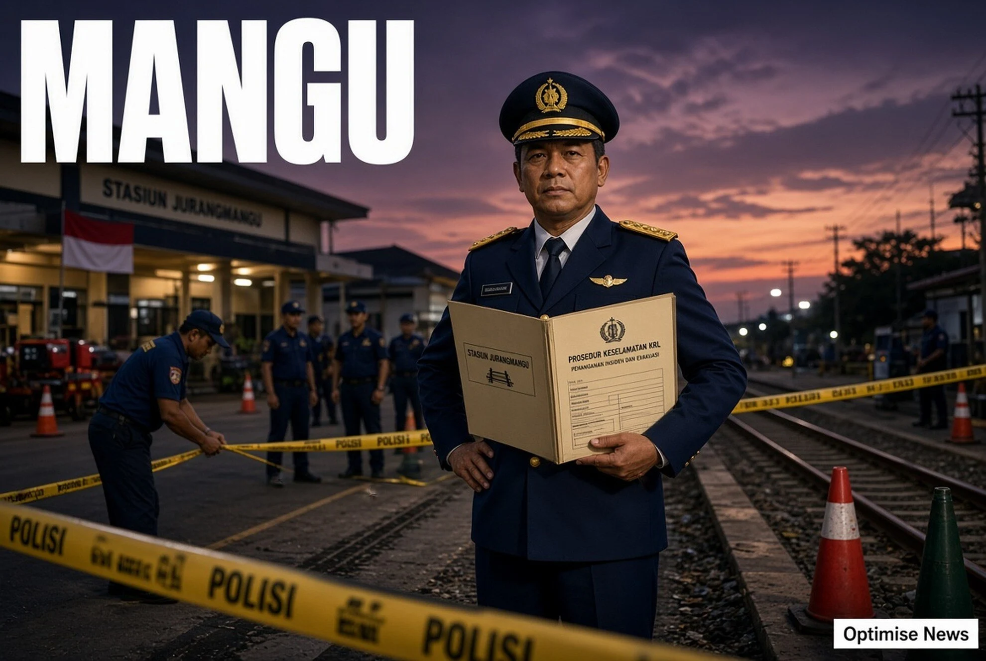 Polisi Dalami Kematian Siswi Tertemper KRL di Jurang Mangu