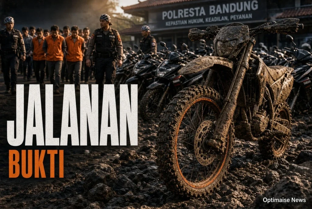 Polresta Bandung sita 90 motor, 36 pelaku kejahatan jalanan
