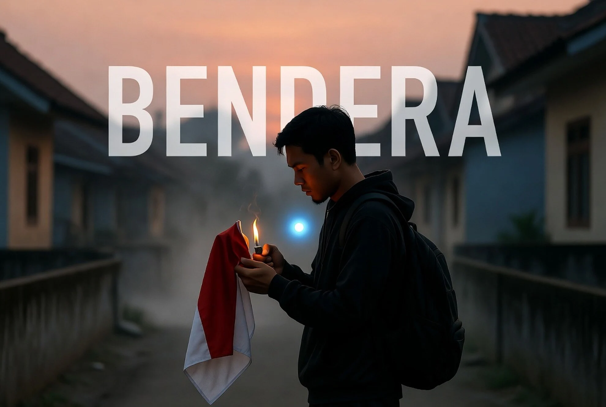 Polsek Andir Amankan CCTV Usai Pria Hoodie Bakar Bendera