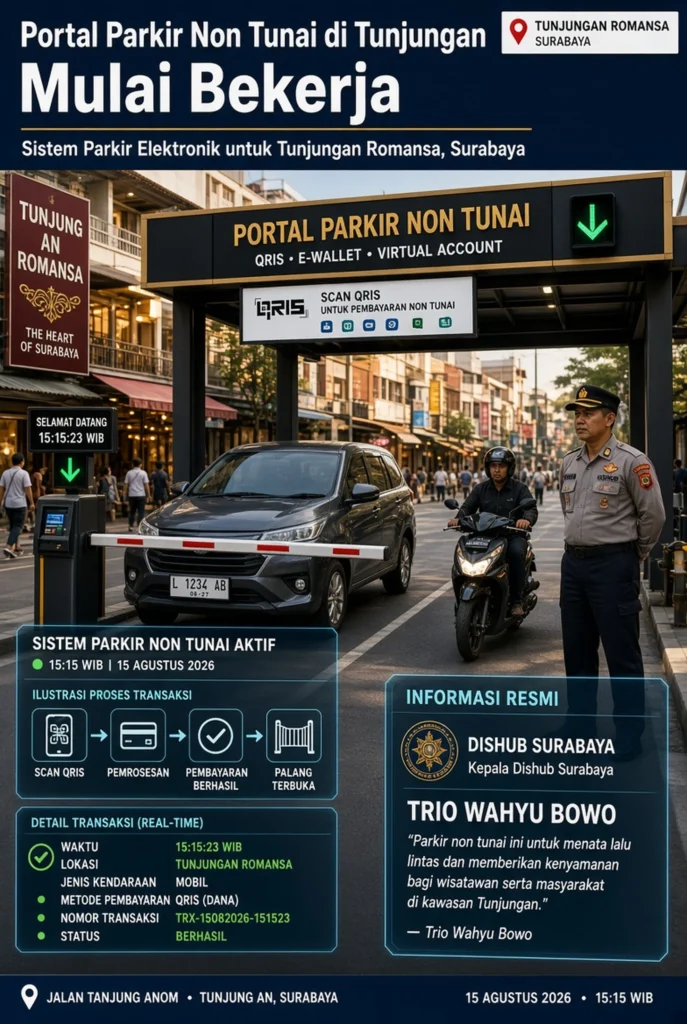 Sistem Parkir Portal Non Tunai yang Berbasis Digital