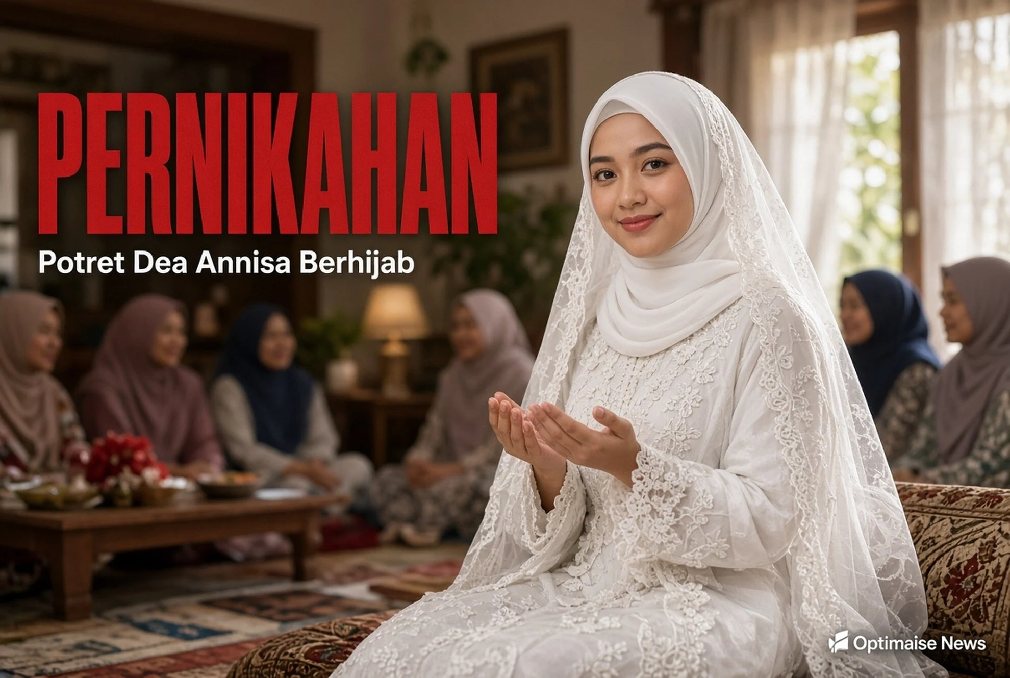 Potret Dea Annisa Berhijab di Pengajian Rumah Jelang Pernikahan
