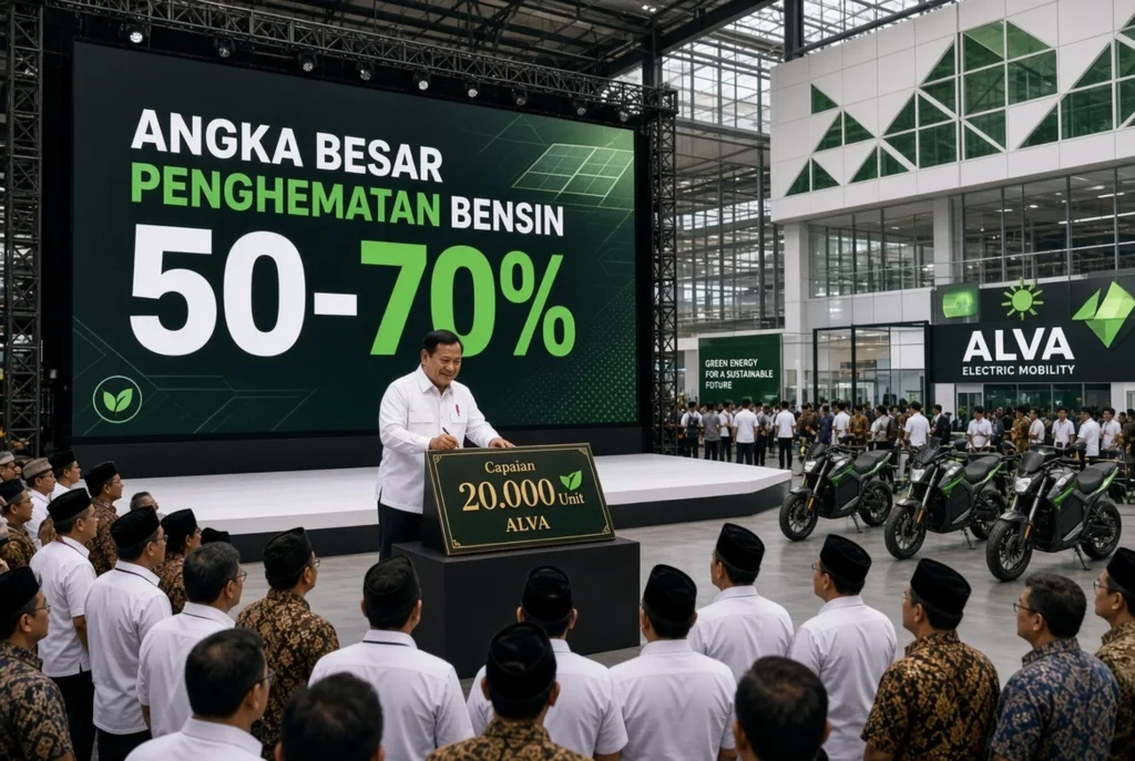 Kompleks Subang dan luncurkan motor listrik skala industri