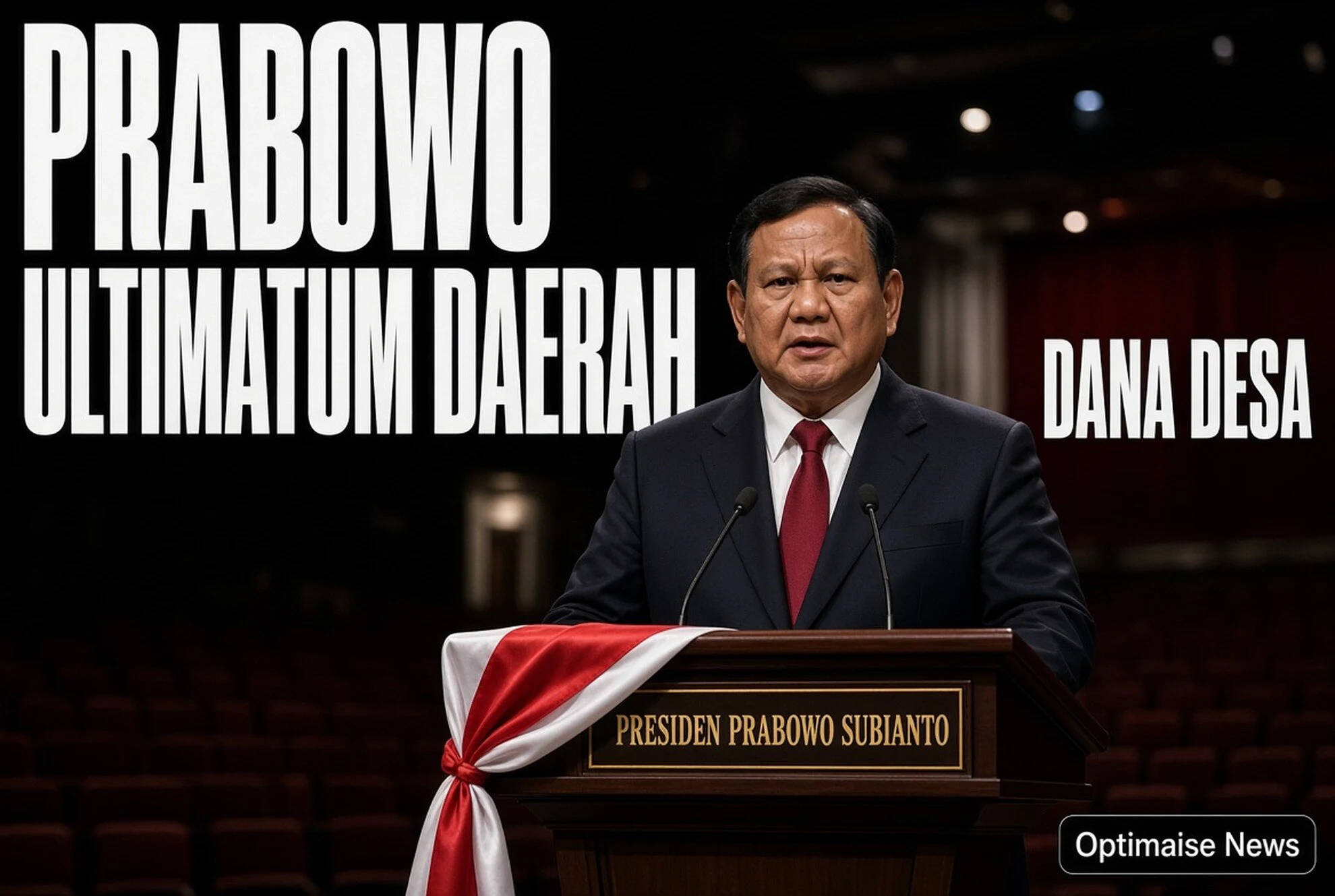 Prabowo Ultimatum Daerah: Dana Desa Rp1 M, Pusat Siap Turun