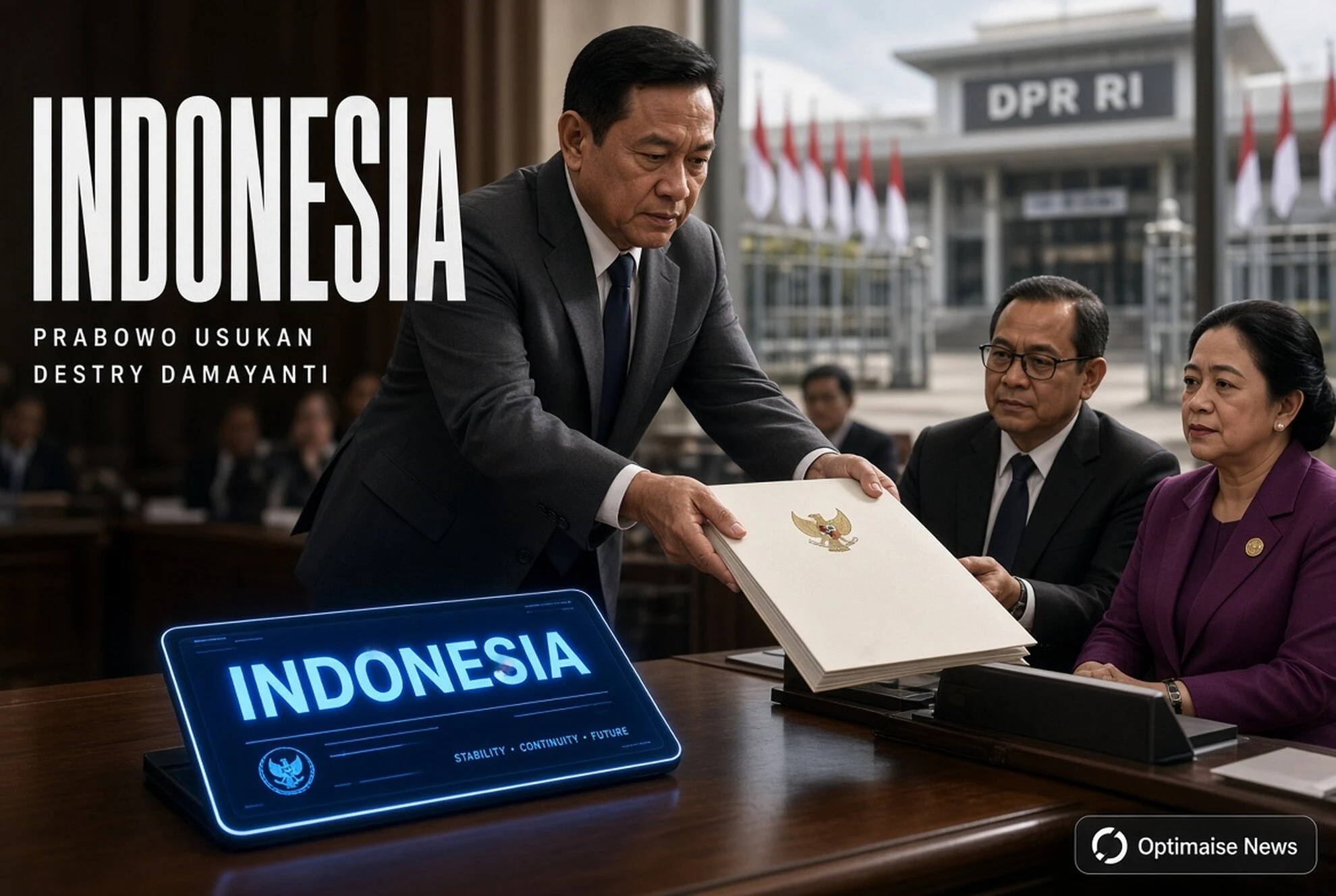 Prabowo Usulkan Destry Damayanti Gubernur Definitif Bank Indonesia