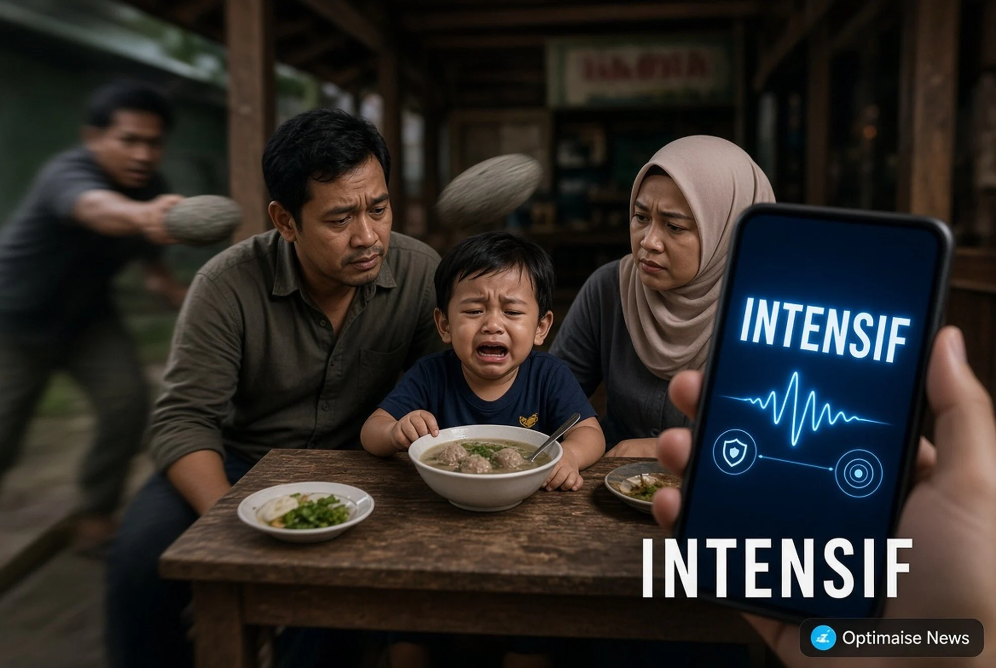 Pradipta (2) Kena Batu ODGJ di Bakso Lamtim, Sadar Setelah Intensif
