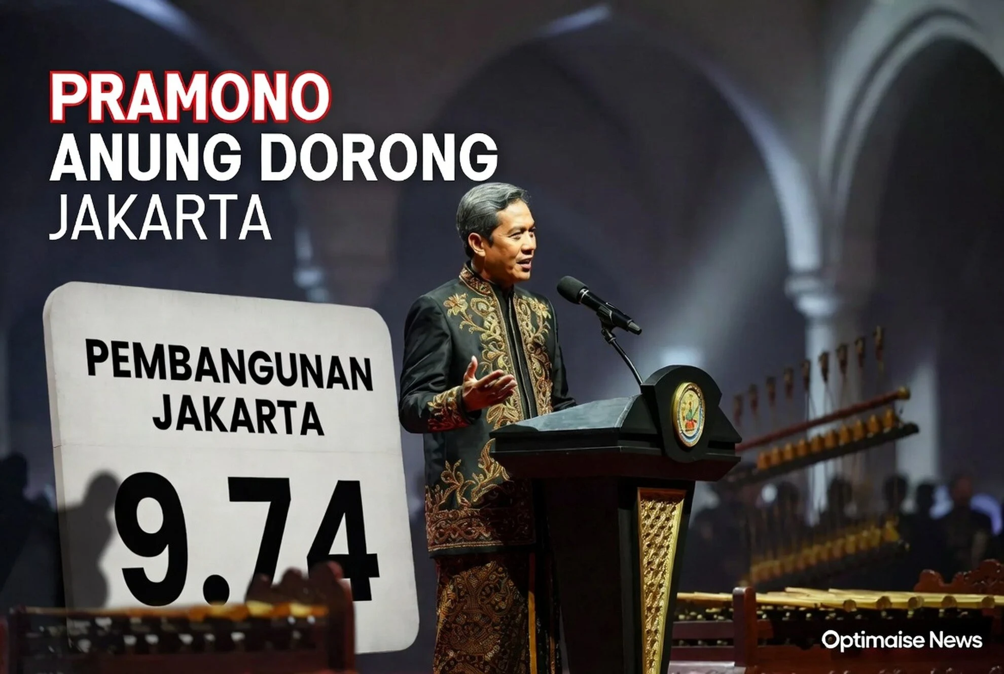 Pramono Anung Dorong Kebaya Jakarta Menuju 500 Tahun