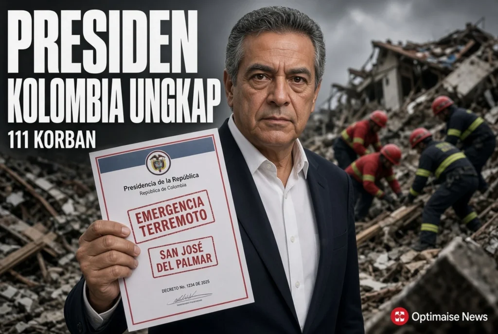 Presiden Kolombia Ungkap 111 Korban dari Gempa M 7.4