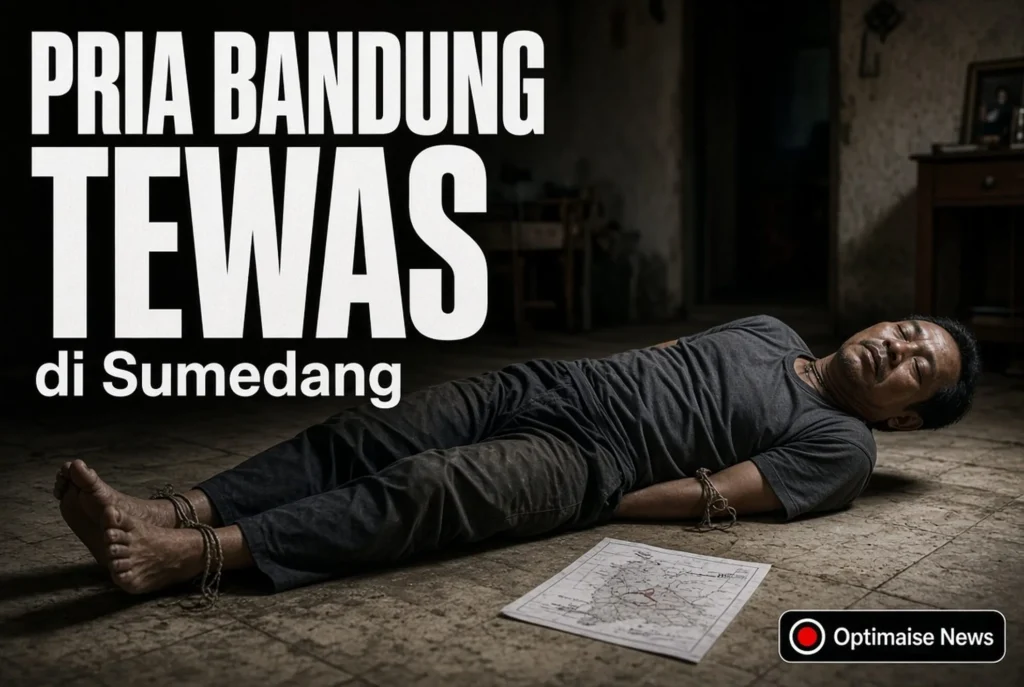 Pria Bandung Tewas di Sumedang, Kaki Terikat Kawat-Tangan Diikat Tali