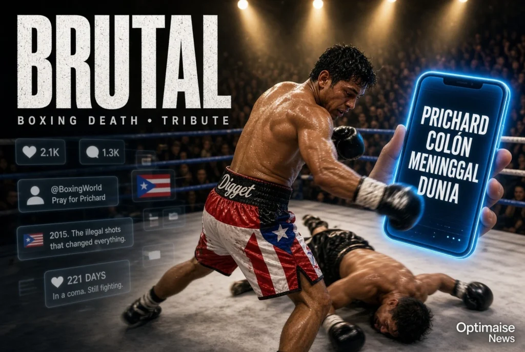 Prichard Colon Mati Usia 33, Derita Otak 11 Tahun Usai Laga Brutal
