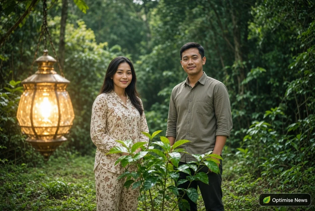 Prilly Latuconsina Doakan Omara Selalu Bersama via 270 Pohon Kopi