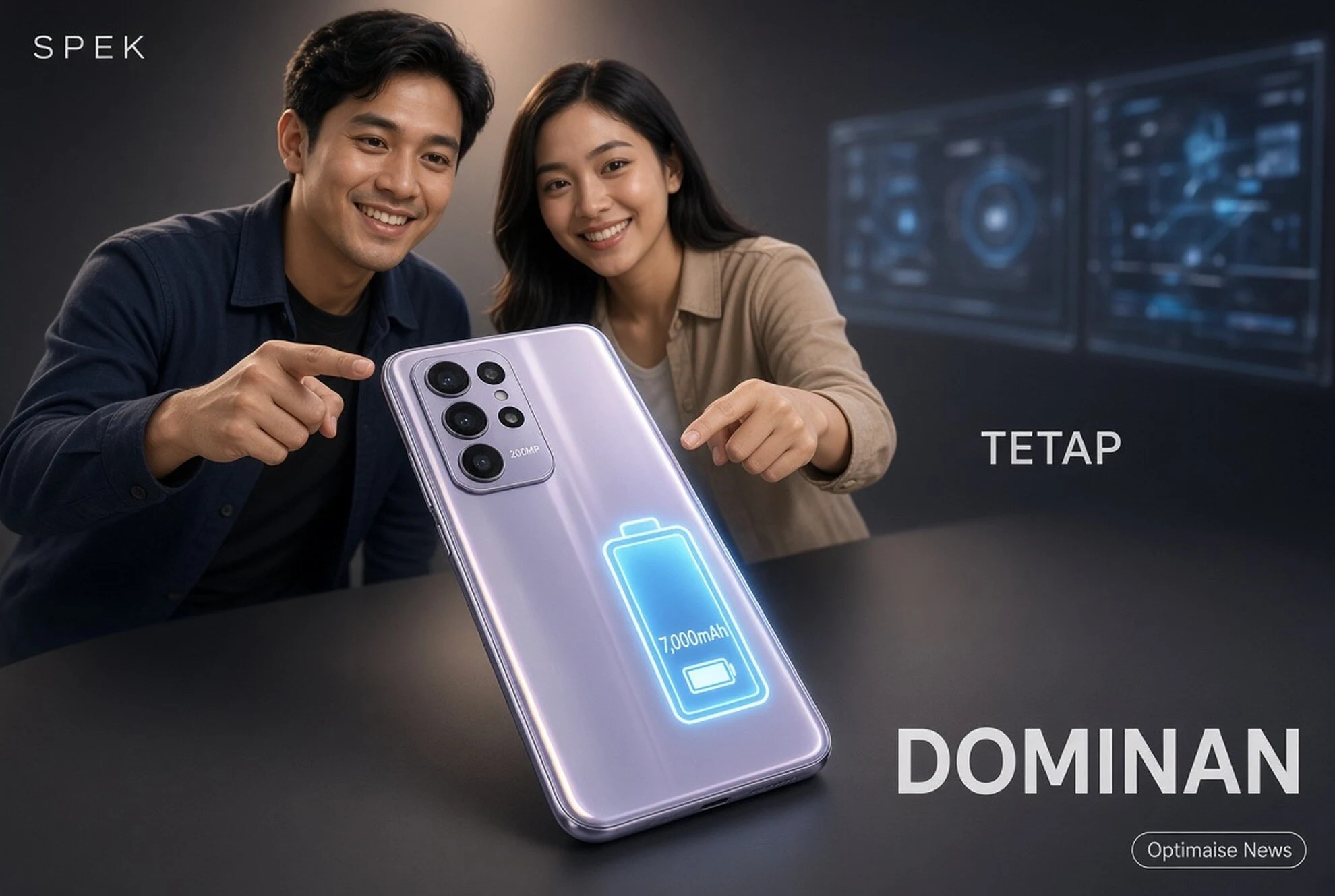Produsen Unjuk Spesifikasi HP 2026: Kamera 200MP Dominan