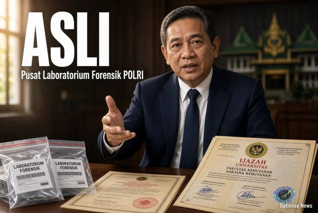 Pusat Laboratorium Forensik POLRI Sahkan Arsip Jokowi Asli