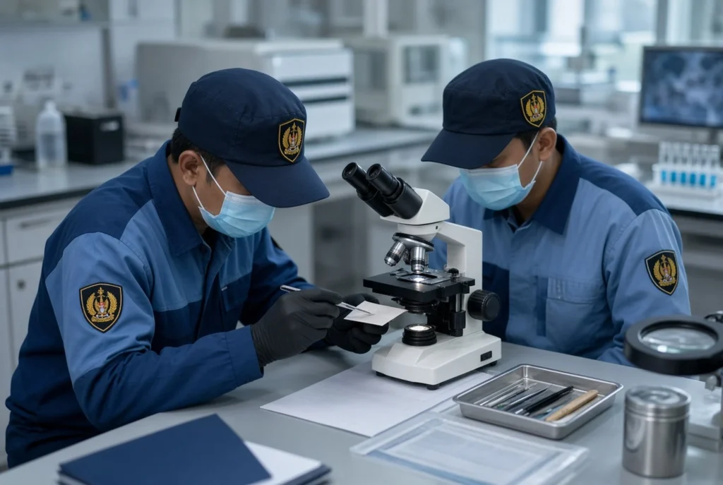 Uji Material Tinta dan Kertas di Arsip Berusia Puluhan Tahun