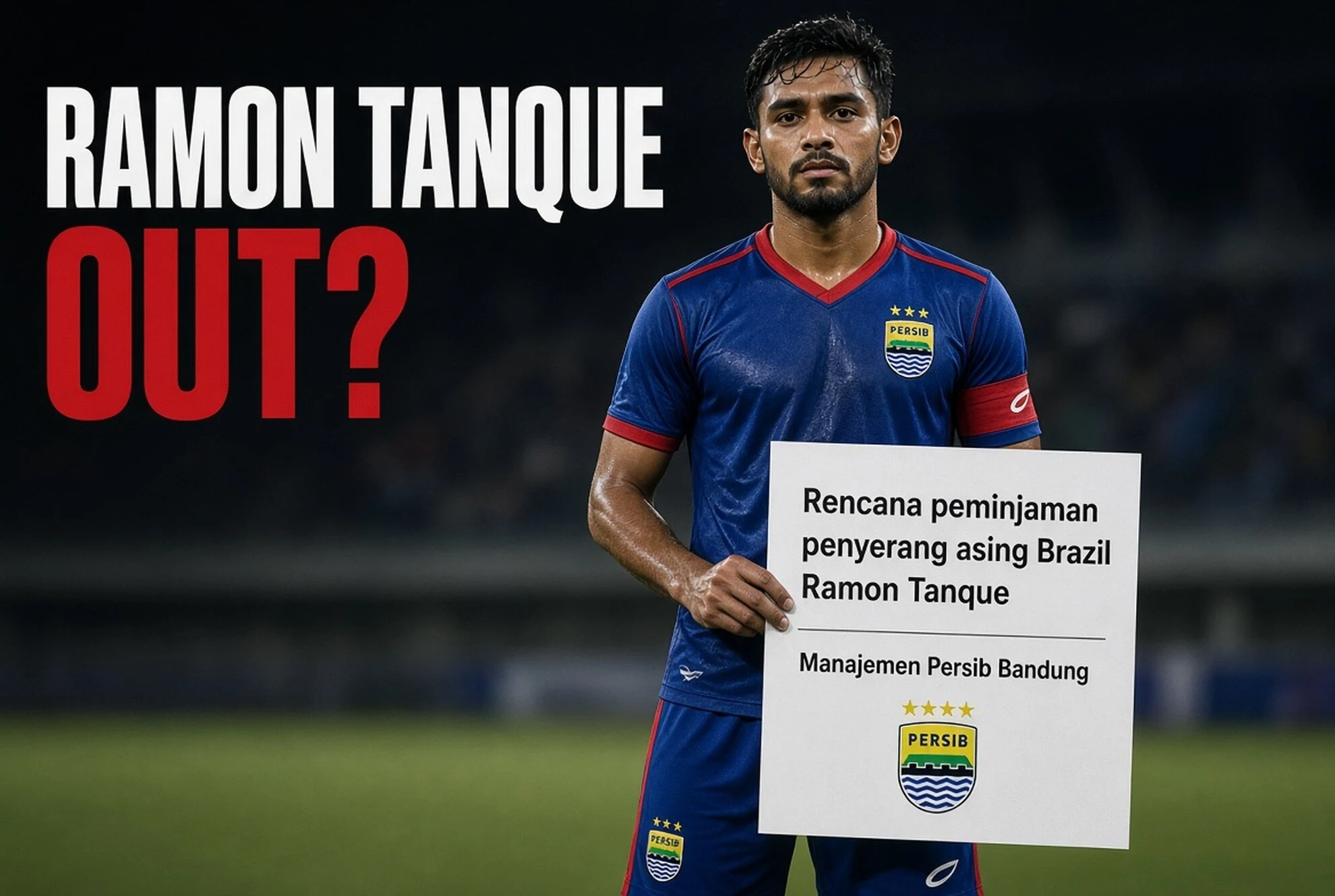 Ramon Tanque ‘Out’? Bobotoh Desak Pinjam, Kontrak 2028 Jadi Beban