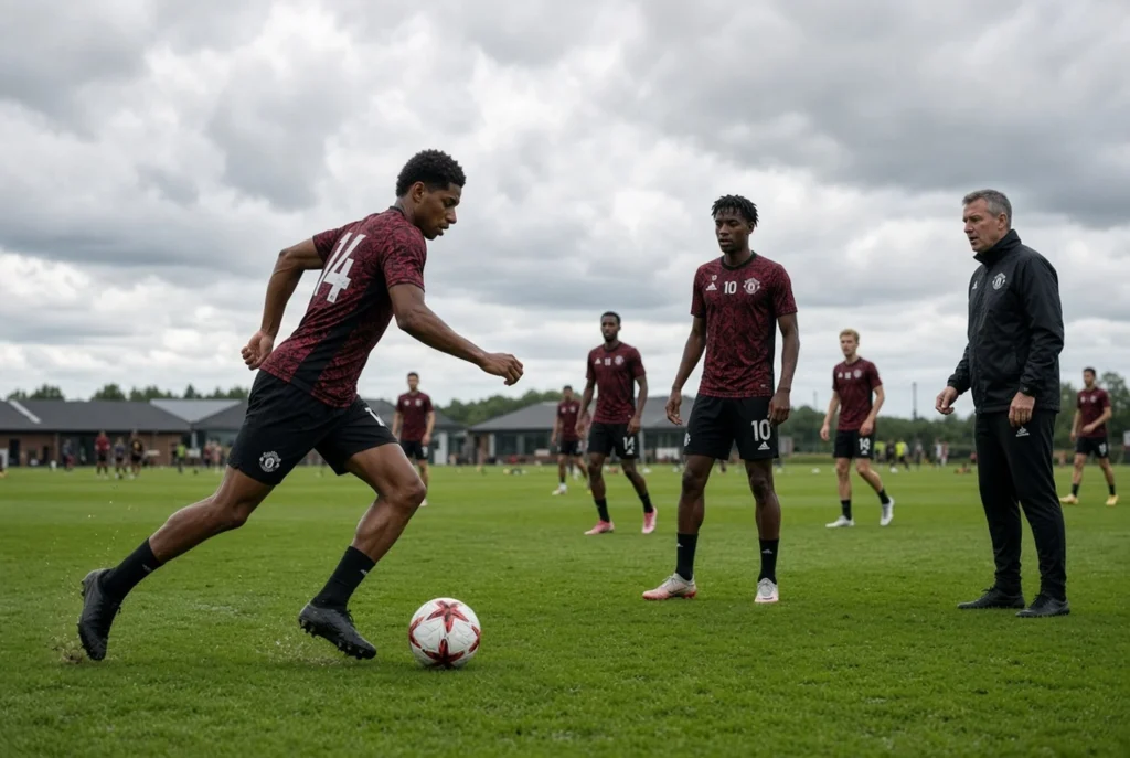 Status latihan pramusim dan target menit bermain