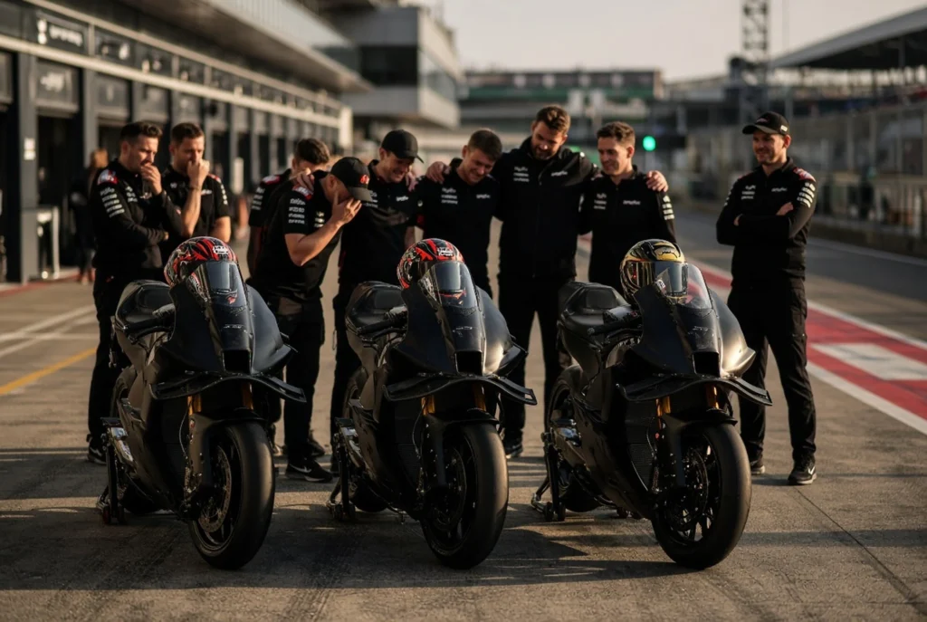 Reaksi Penuh Emosi Jorge Martin dan Marco Bezzecchi