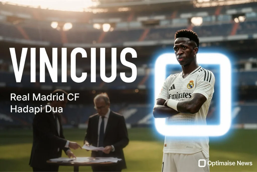 Real Madrid CF Hadapi Dua Skenario Usai Keputusan Vinicius