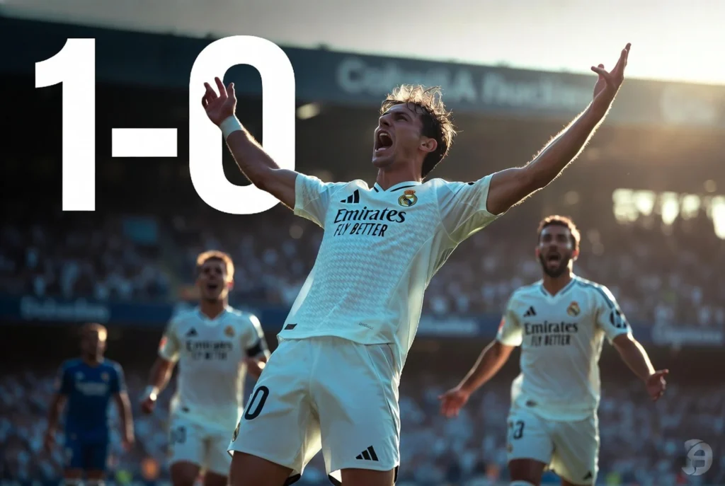 Real Madrid CF Kunci 72 Poin, Guler Rebound Tekuk Getafe 1-0