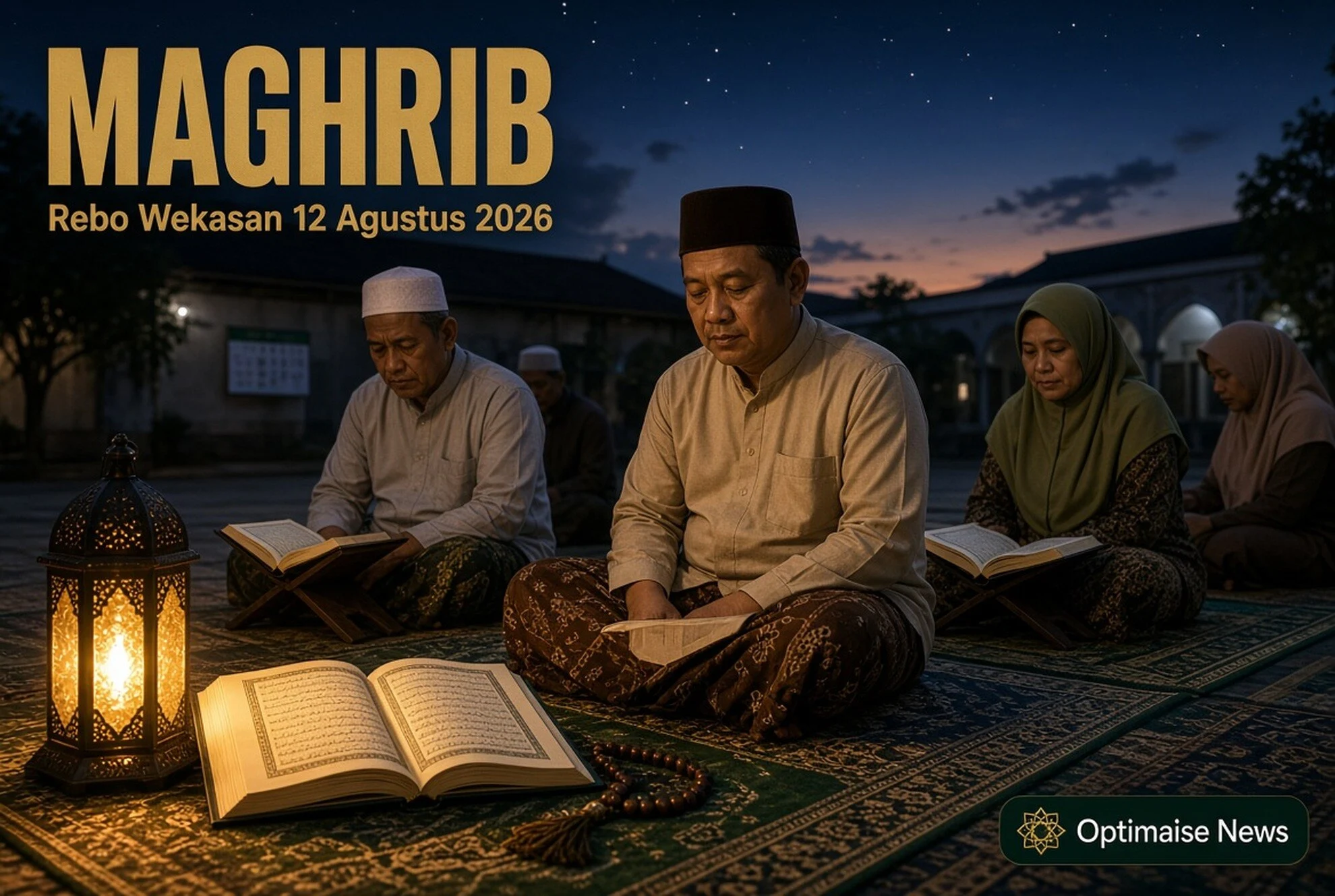Rebo Wekasan 12 Agustus 2026: Mulai Maghrib
