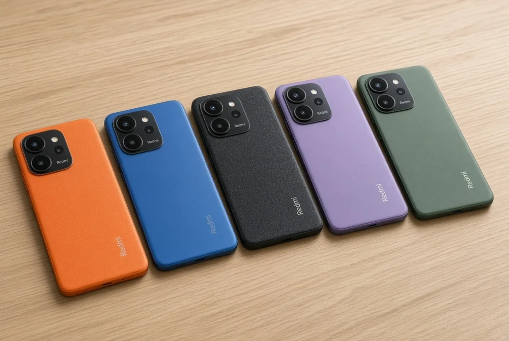 Pilihan warna dan kapasitas memori yang tersedia
