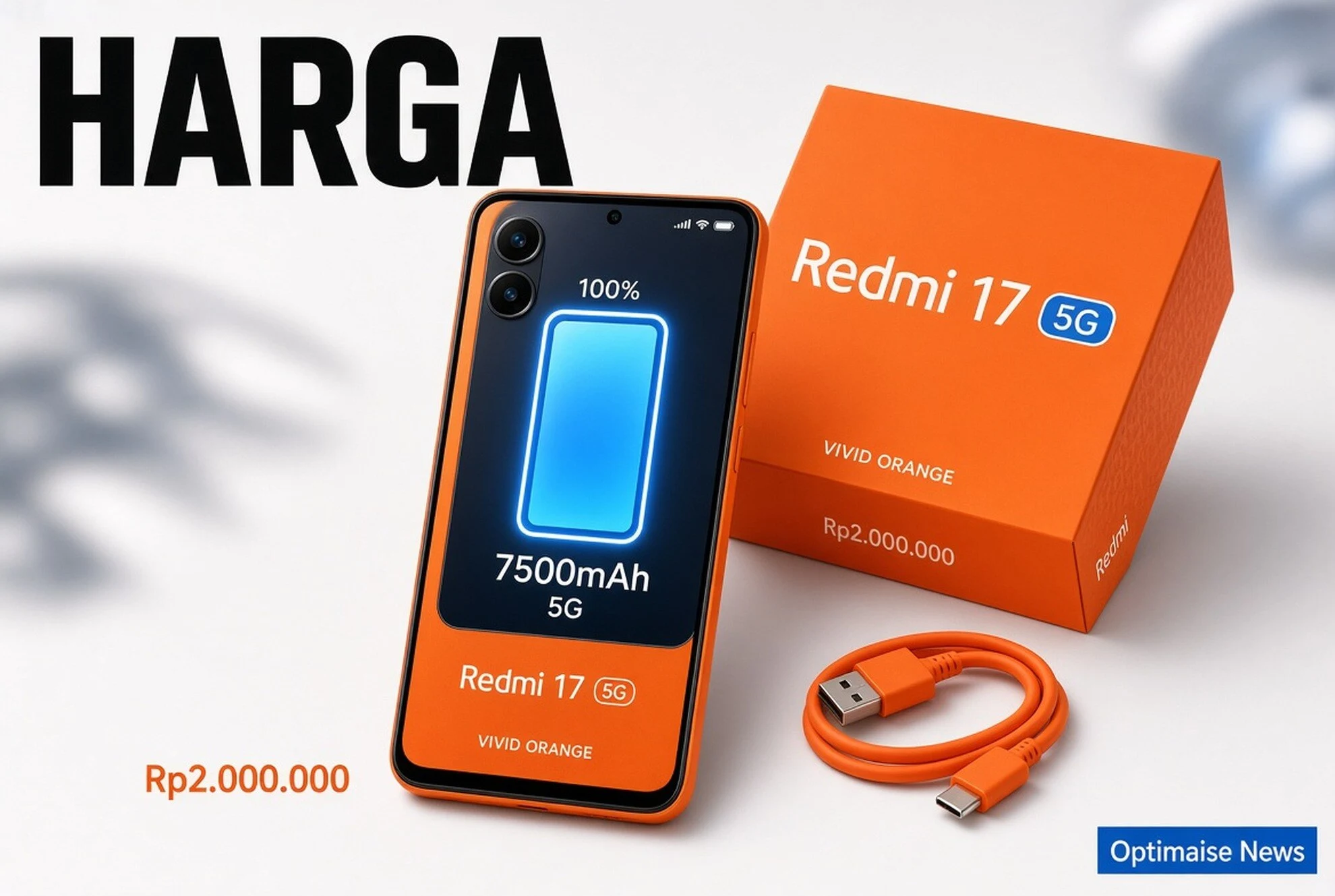 Redmi 17 5G dan 4G Meluncur dengan Harga Mulai Rp2 Juta Baterai