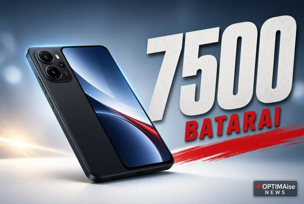 Redmi 17 Global: Baterai 7.500 mAh