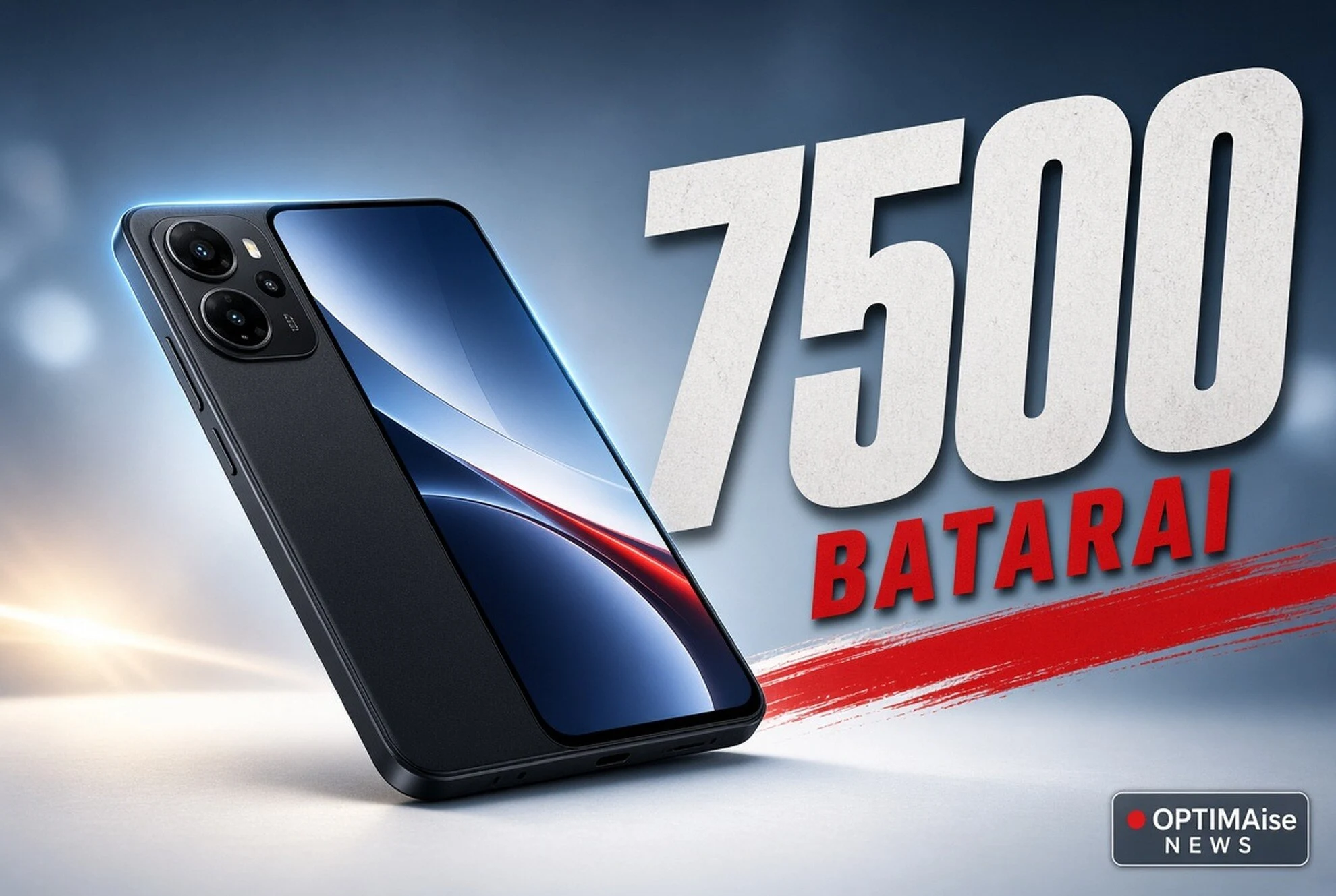 Redmi 17 Global: Baterai 7.500 mAh