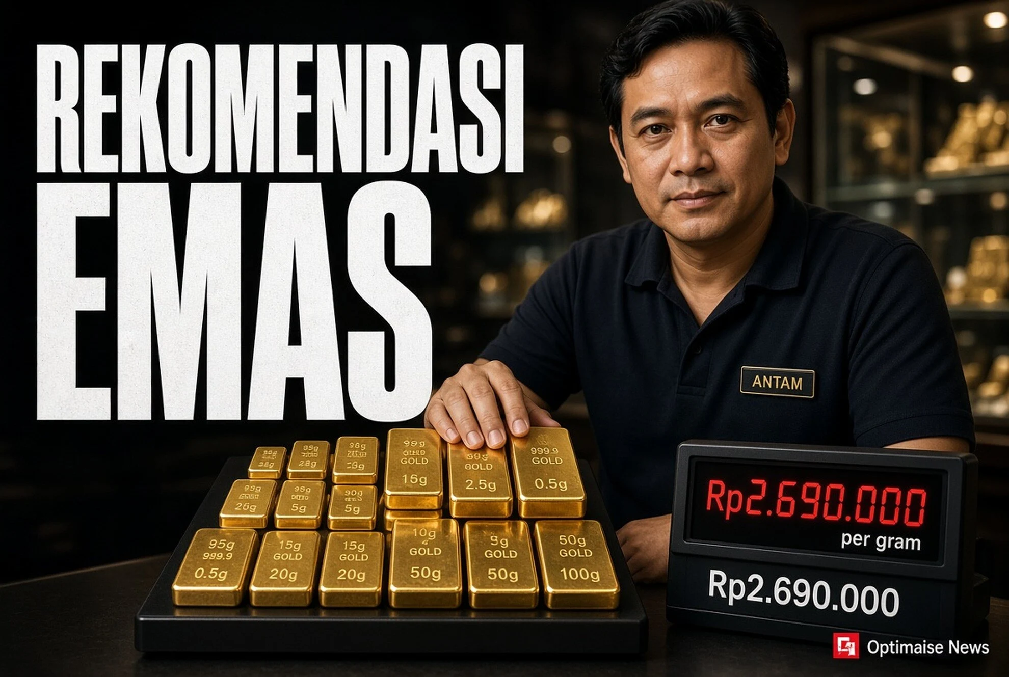 Rekomendasi Emas: Cek Harga Emas Terbaru sudut berbeda