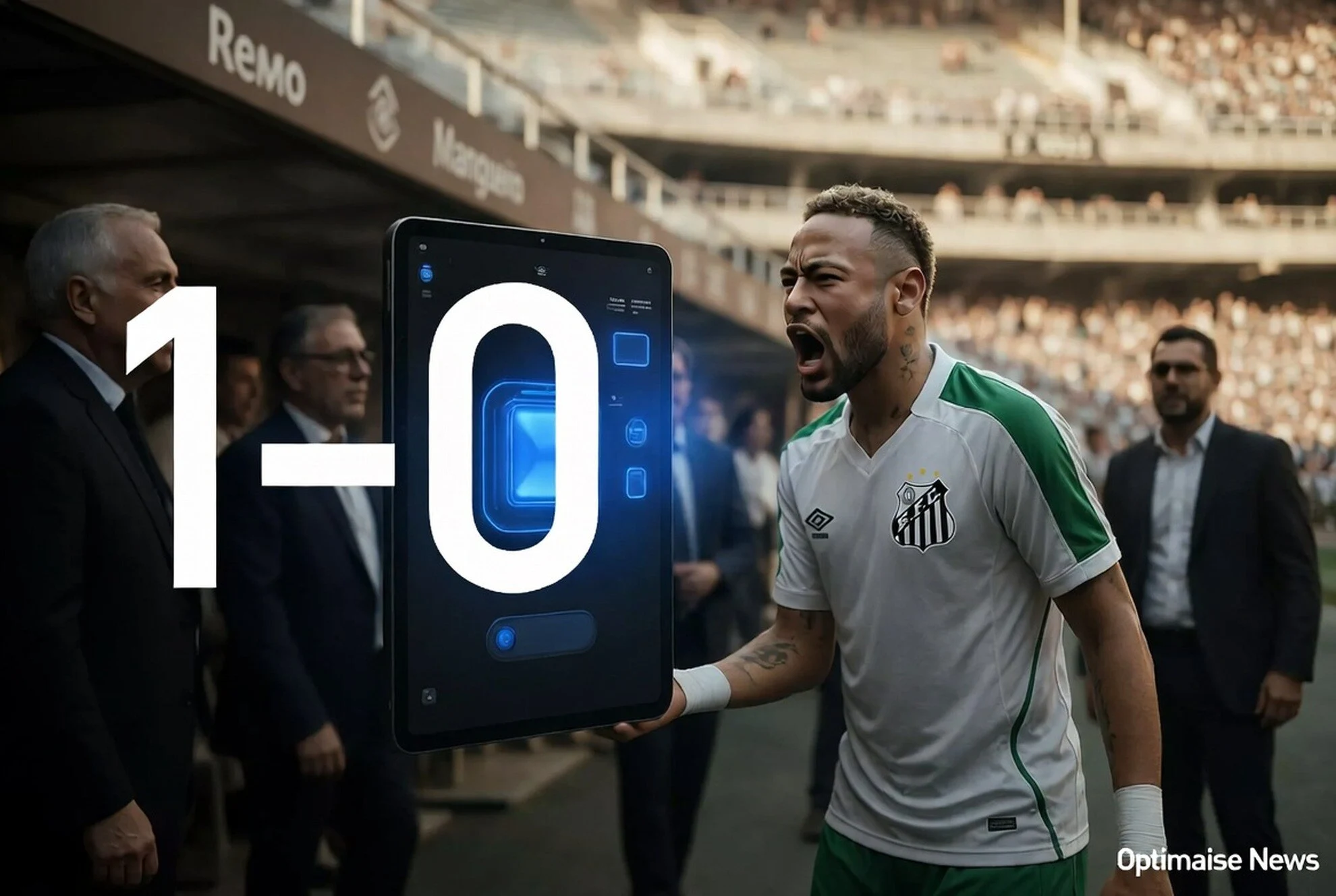 Remo vs Santos 1-0: Gol Rony Picu Umpatan ke Neymar