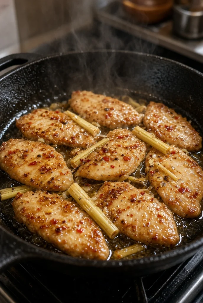 Proses Memasak Ayam hingga Sempurna