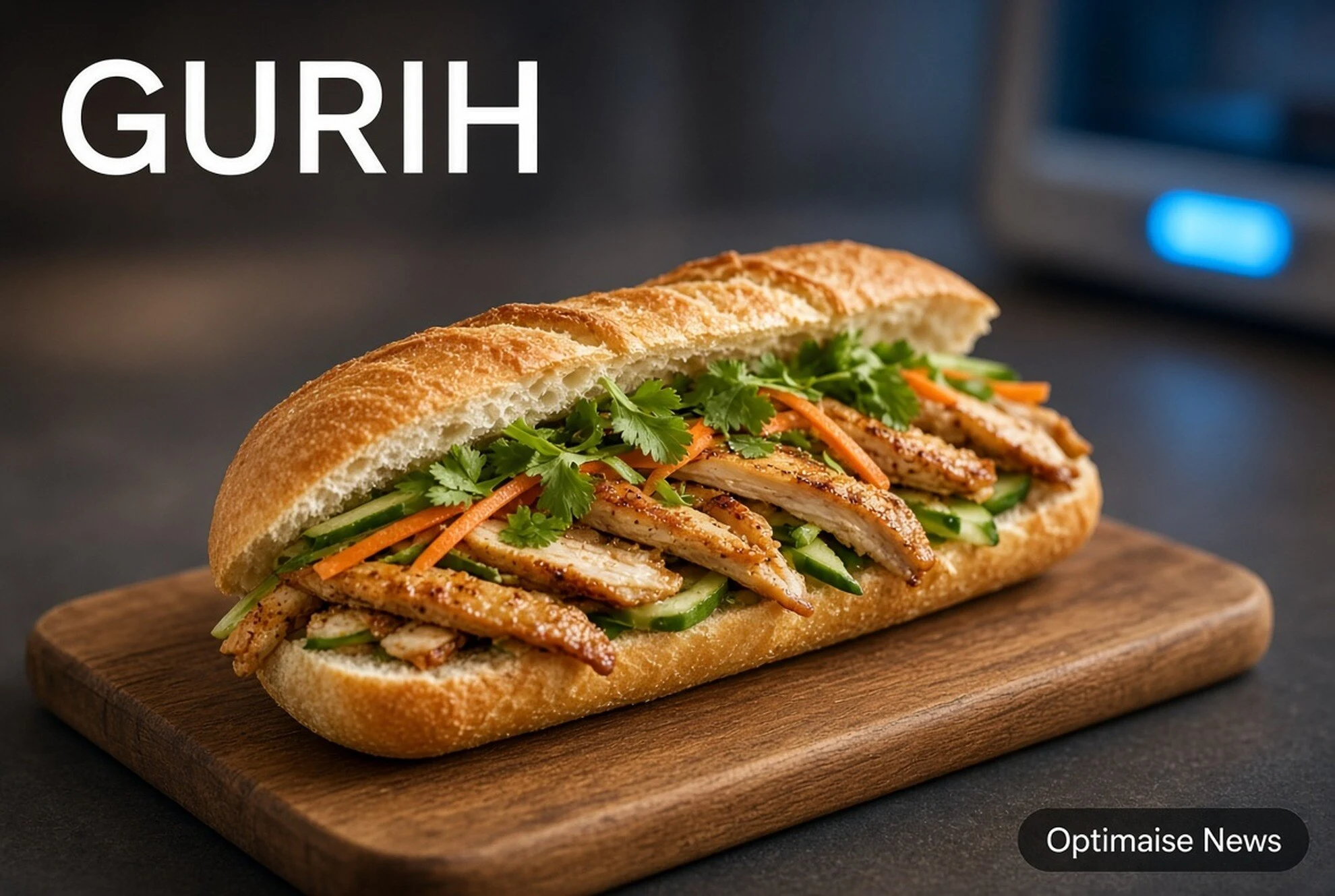 Resep Banh Mi Ayam Serai, Ayam 450g Siap Sajian Gurih
