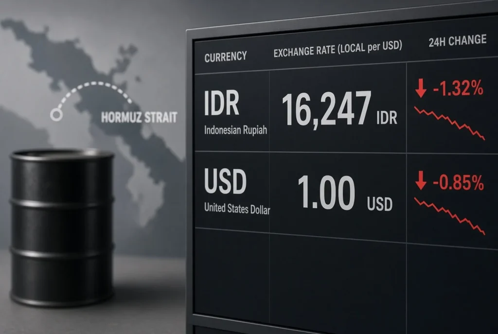 Oil spike dari Selat Hormuz dorong inflasi AS dan merusak rupiah