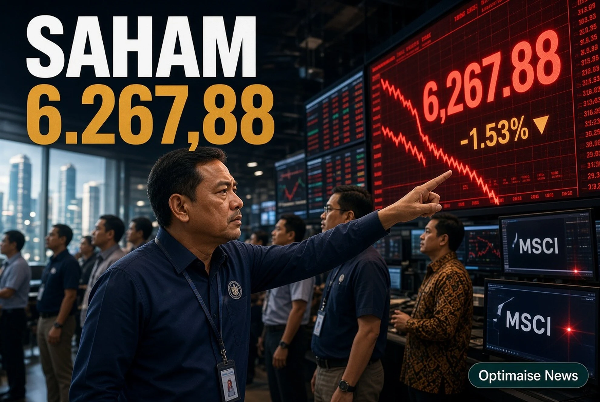 Review MSCI Agustus Bekukan Naik Bobot Saham RI