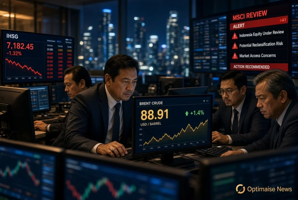 Review MSCI Tekan IHSG US$88.91 per Barrel Jelang Agustus 2026