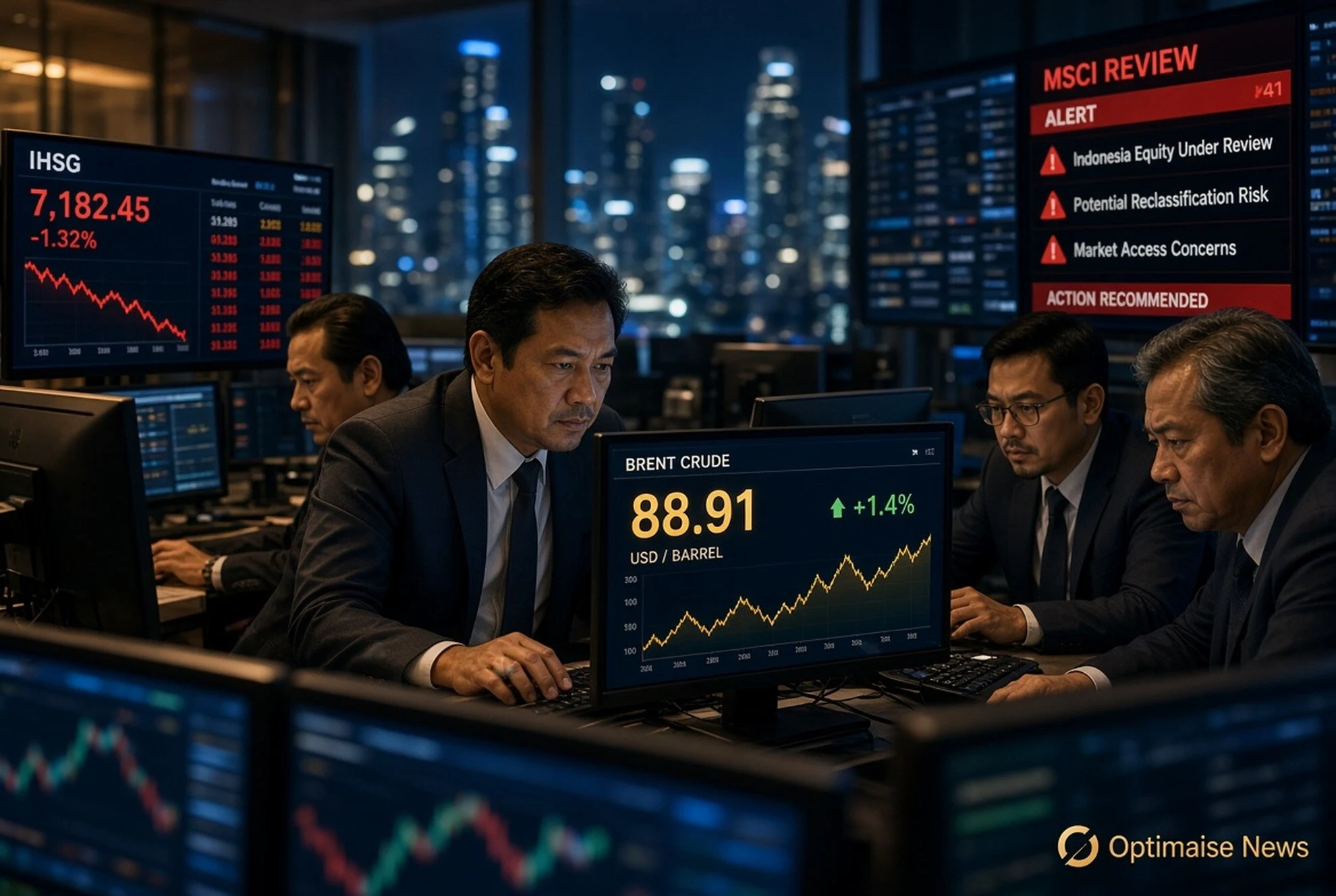 Review MSCI Tekan IHSG US$88.91 per Barrel Jelang Agustus 2026