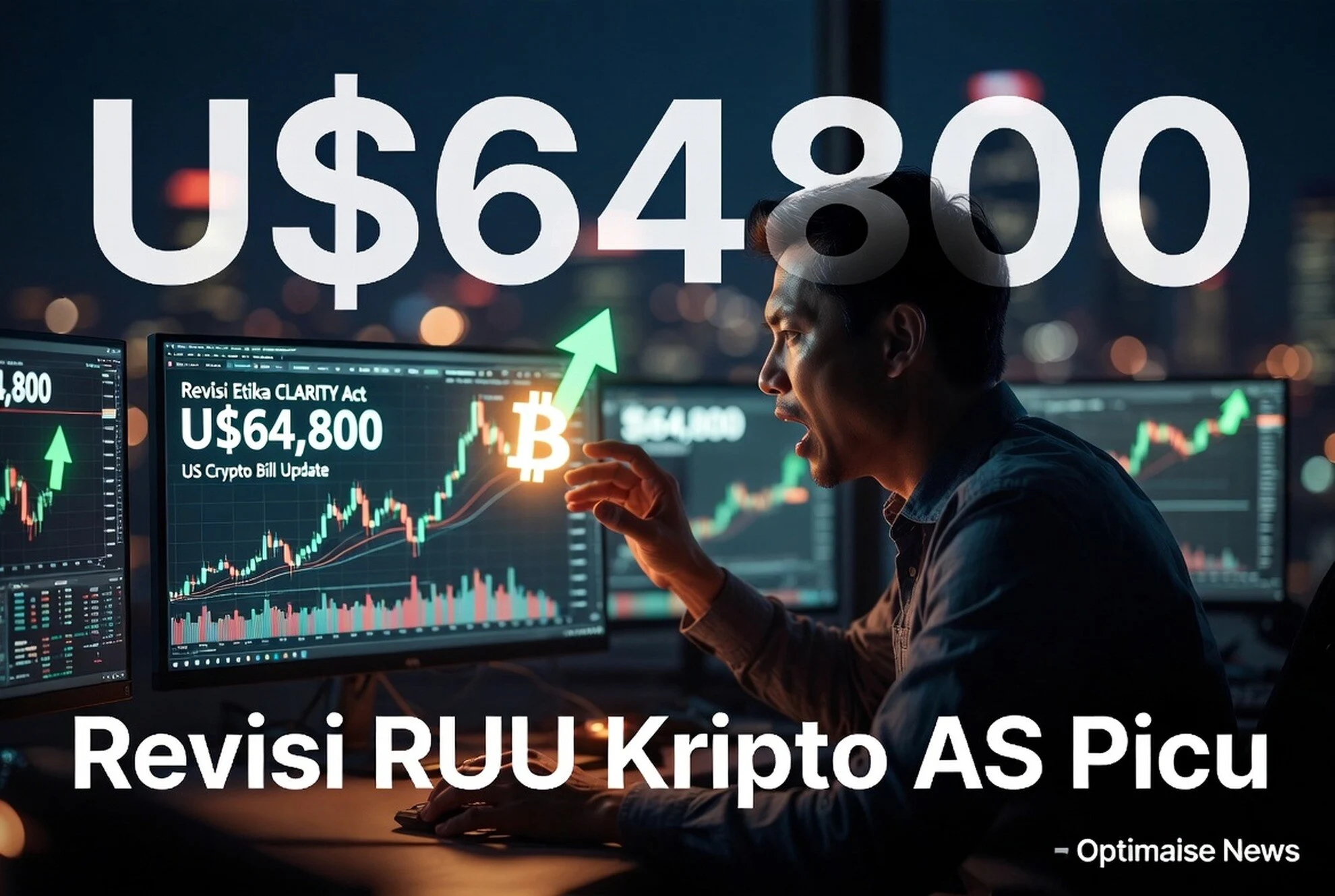 Revisi RUU Kripto AS Picu Bitcoin Naik ke US$64.800