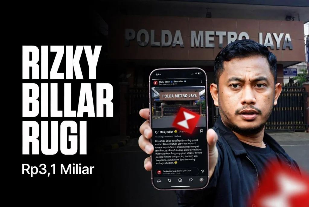 Rizky Billar Rugi Rp3,1 Miliar, Tolak Pasrah Meski Dinasihati Sabar