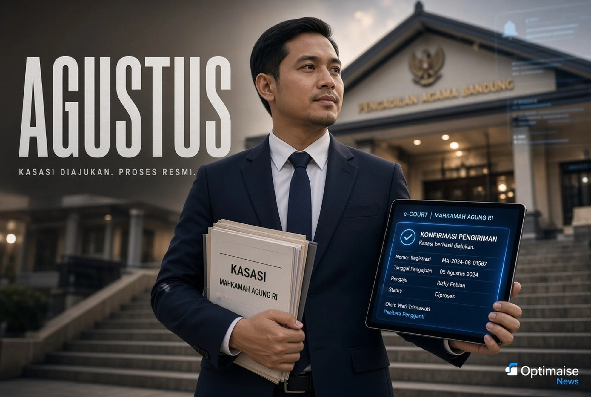 Rizky Febian Tempuh Kasasi ke MA, Memori Wajib 14 Agustus