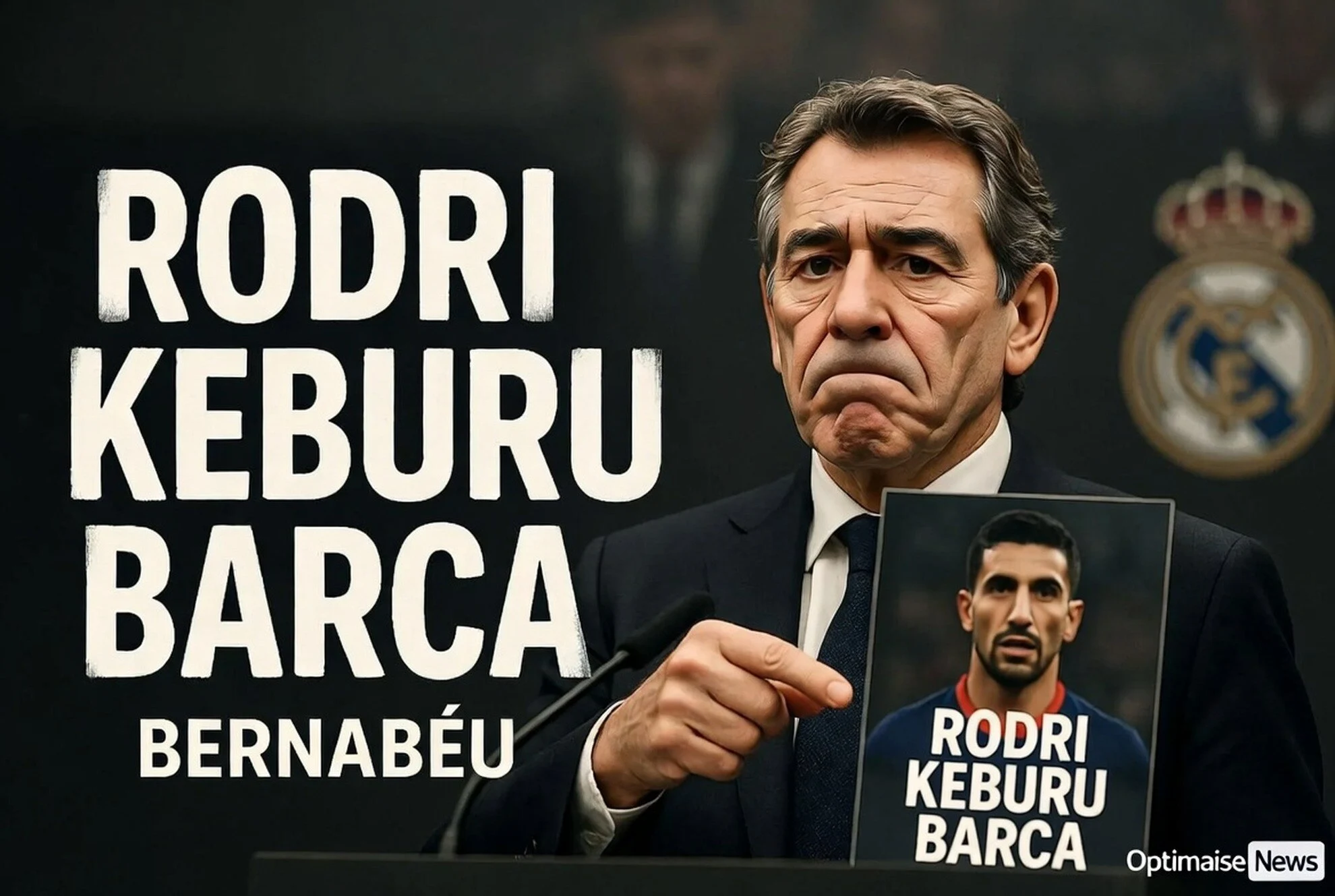 Rodri Keburu Barca! Morientes Kecewa Madrid Terlambat Buru