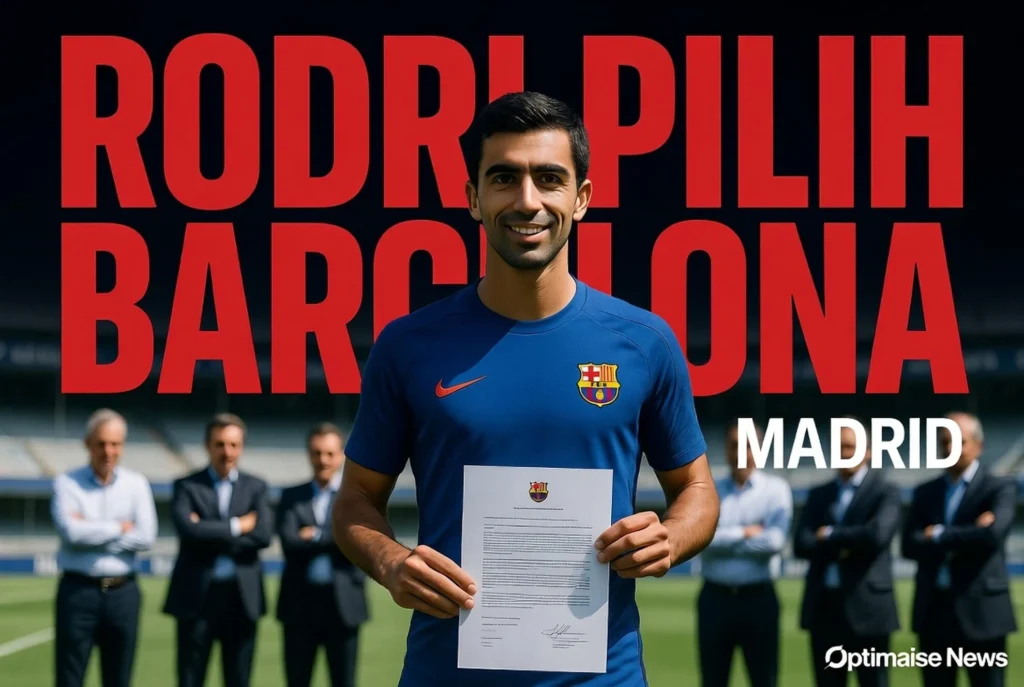 Rodri Pilih Barcelona, Madrid Kembali Kehilangan Gelan Bertahan