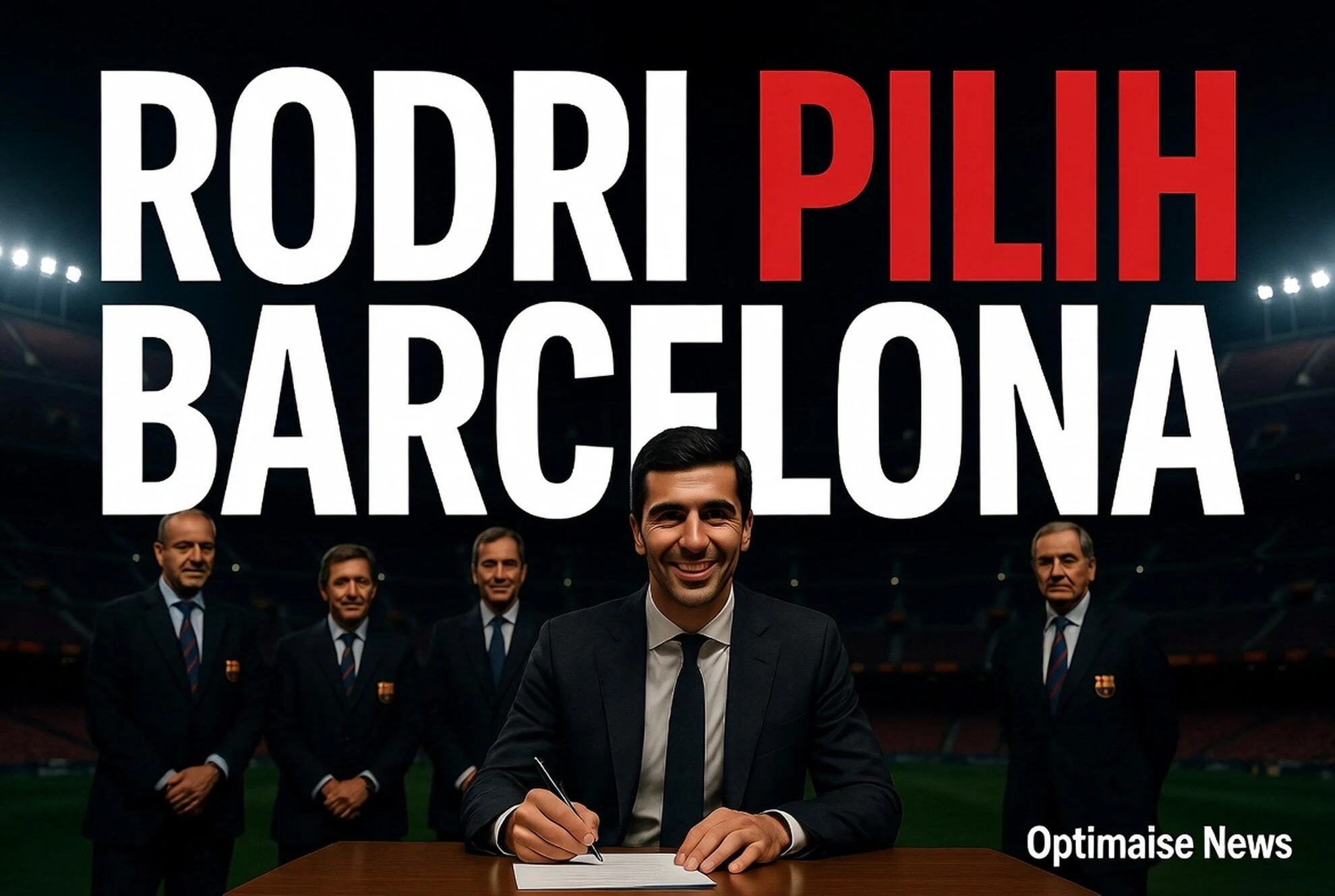 Rodri Pilih Barcelona Manchester City Kalah 80 Juta Euro