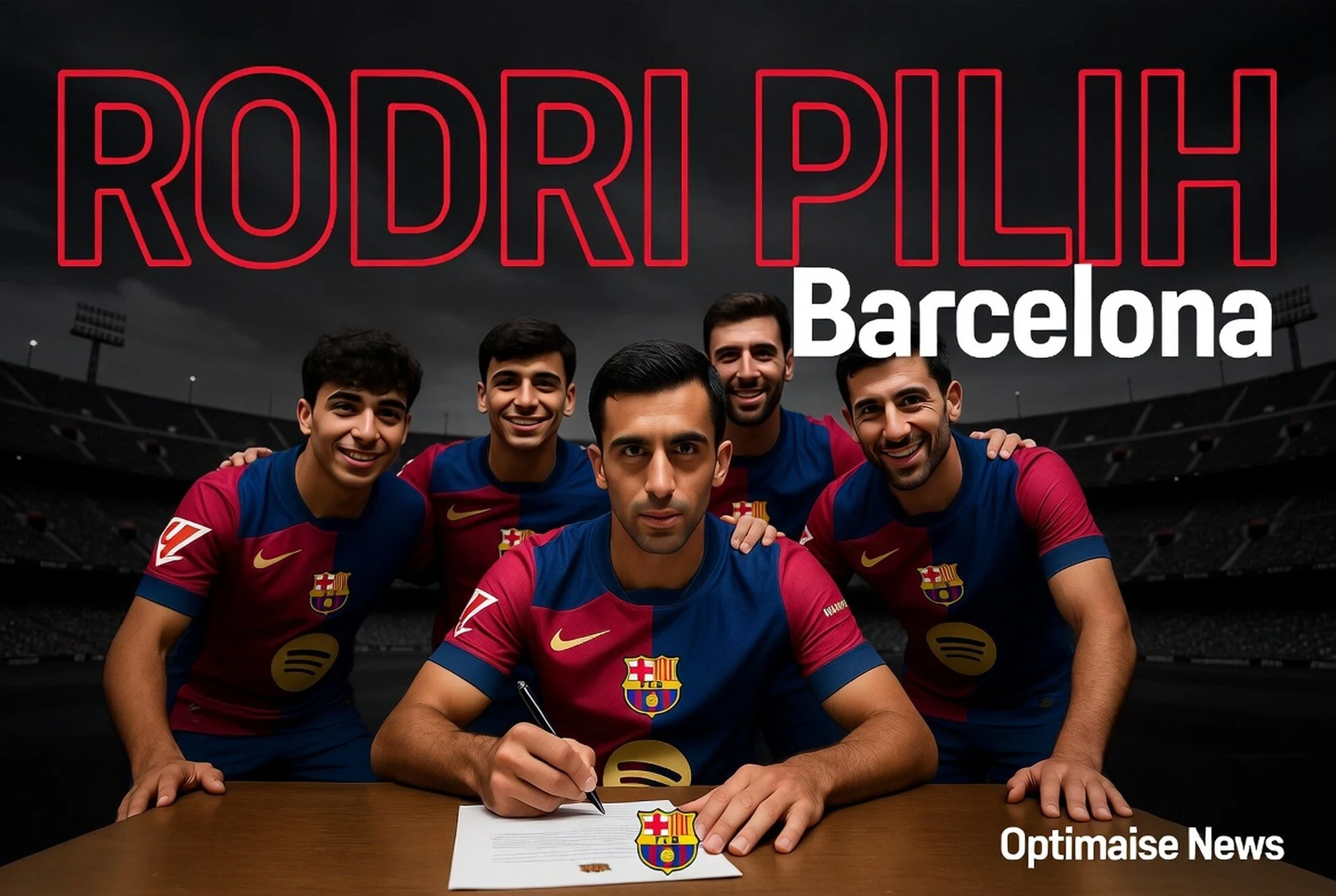 Rodri Pilih Barcelona, Menampar Real Madrid di Bursa Transfer