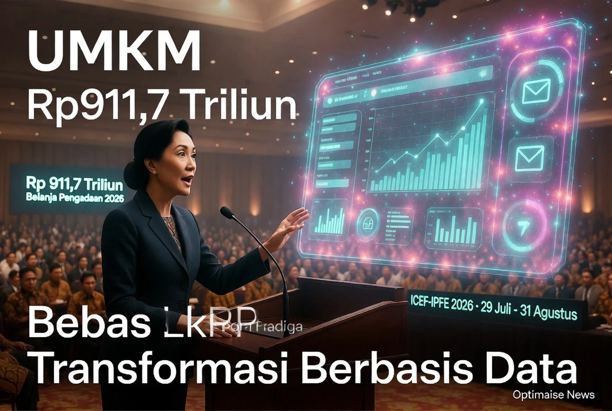 Rp911,7 Triliun Belanja Pengadaan Dorong Digitalisasi UMKM