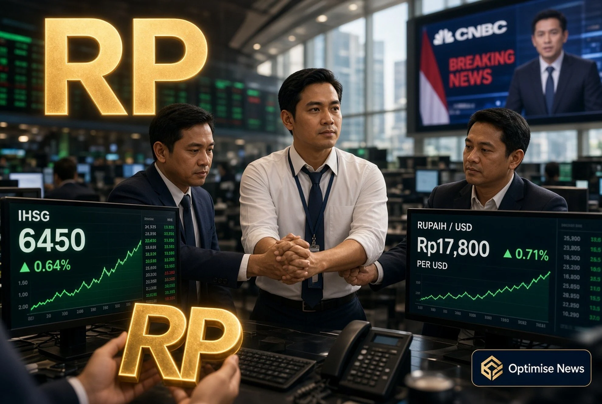 Rupiah Menguat ke Rp 17.800