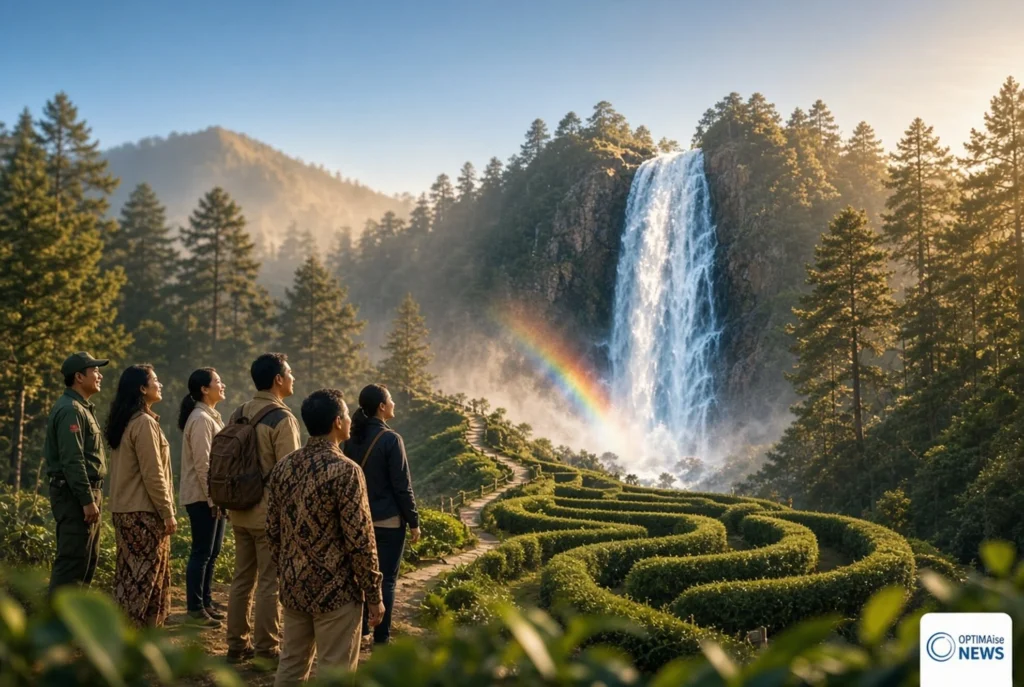 Rute Searah Pujon-Batu: Coban Rondo 84 m + Cafe Sawah Hemat Waktu